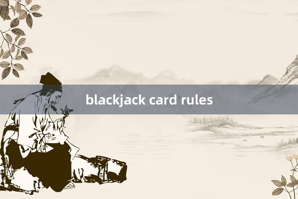 blackjack card rules