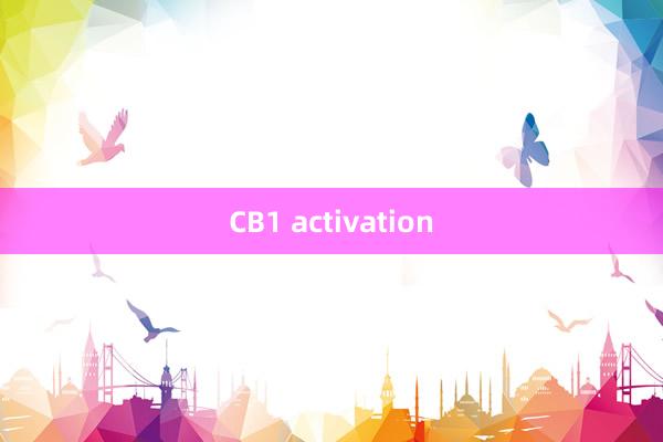 CB1 activation